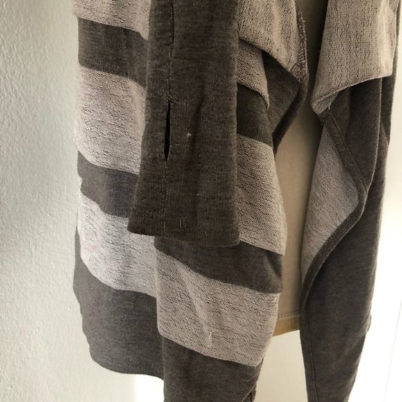 Anthropologie Dolan Striped Waterfall Cardigan - Picture 2 of 3